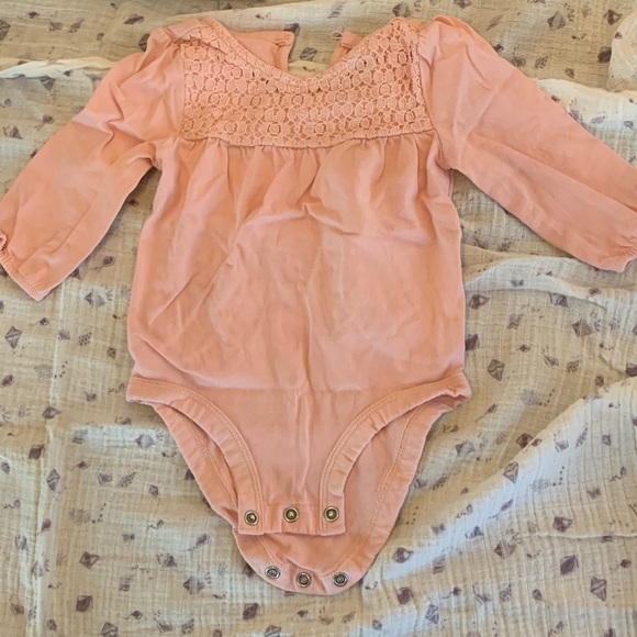 Carter's Pink and Navy Floral Kids Matching Set - Picture 6 of 9